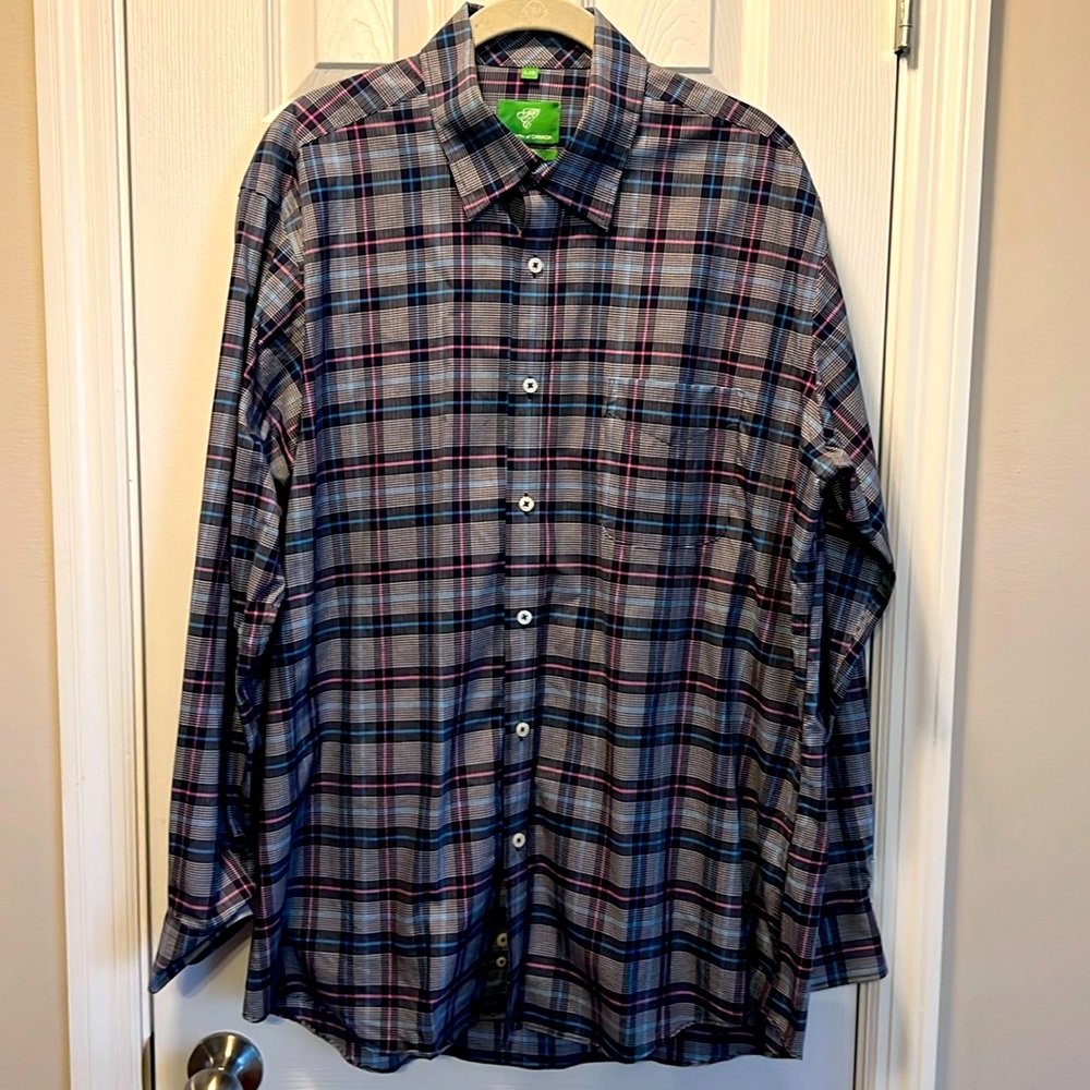 Forsyth of Canada Plaid Button Down Shirt
